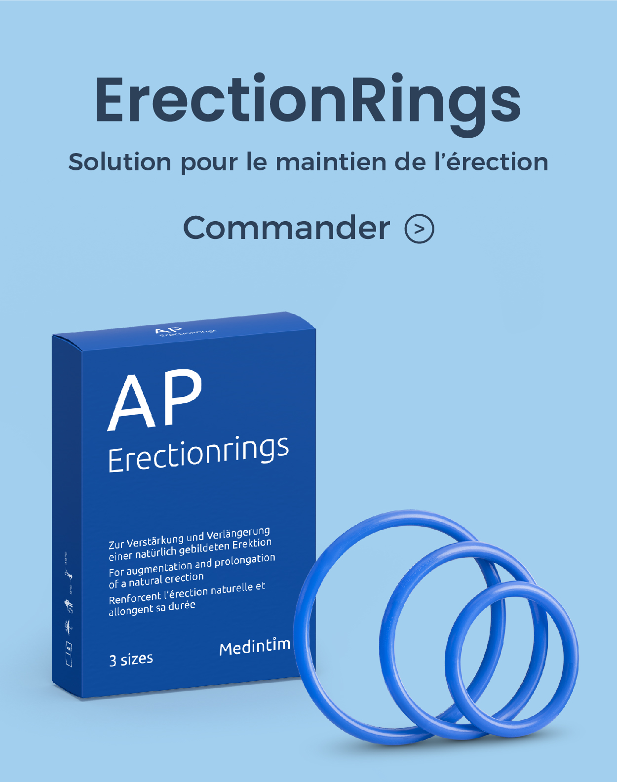 erectionrings de medintim dispositif medical pour le maintien de l'erection